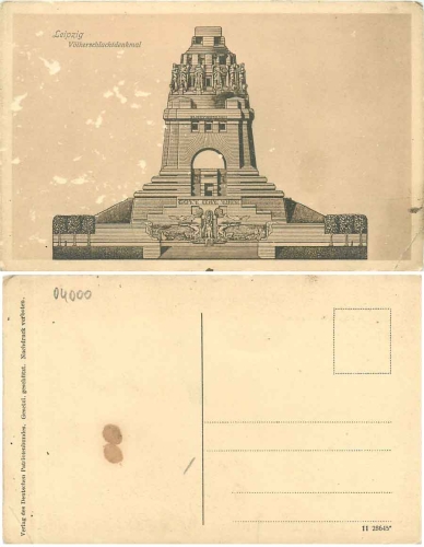 Leipzig Monument to the Battle of the Nations *ca. 1920