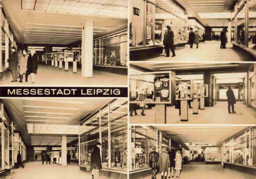 Leipzig  Messestadt Mehrbildkarte * 1971