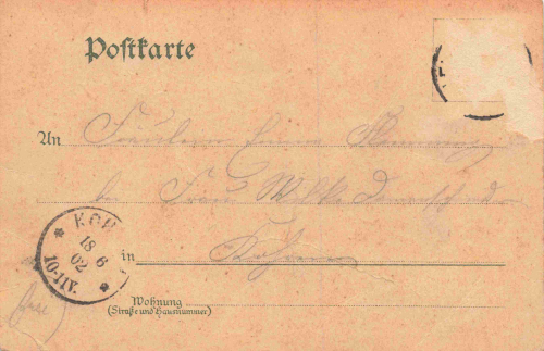 Leipzig Scherbelberg Gruss aus ... Litho o 1902