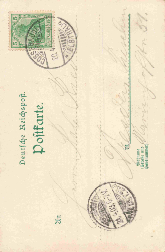 Leipzig Bismarckdenkmal o 1903