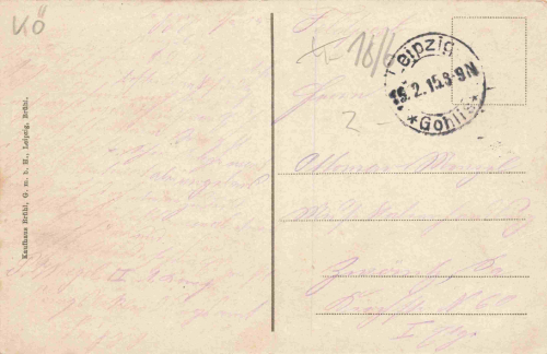 Leipzig Konservatorium o 1915