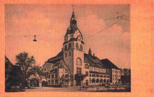 Leipzig Zoological Garden * around 1940