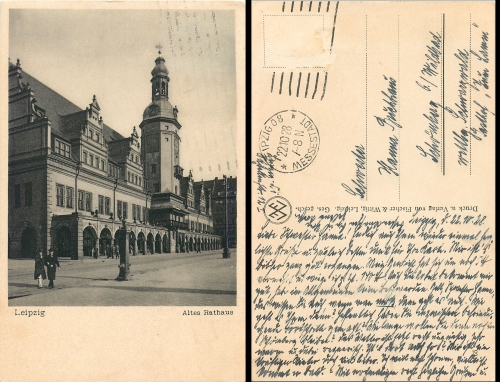Leipzig Altes Rathaus o 22.10.1928