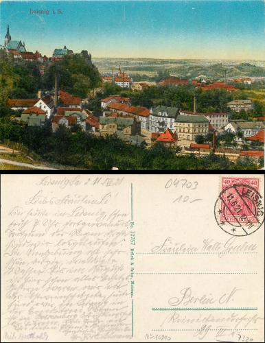 Leisnig Blick auf Stadt o 11.6.21