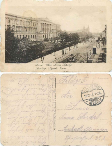 Lviv  Sapieha-Gasse, 19.12.1917