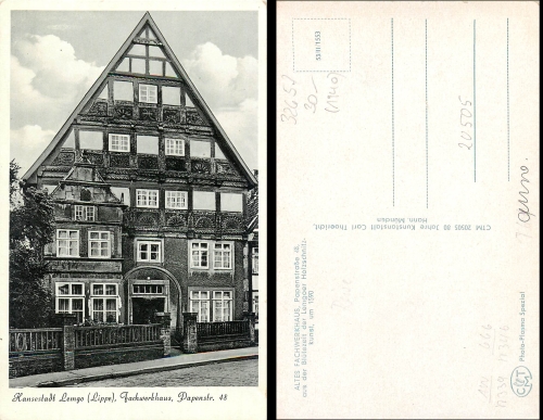 Lemgo Papenstrasse 48 * 1940