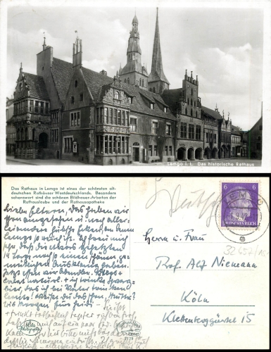 Lemgo Rathaus o 1.9.1942