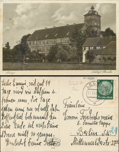 Lemgo Schloss Brake o 27.7.1937