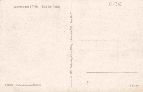 Leutenberg Thüringen Bad im Ilmtal * 1956