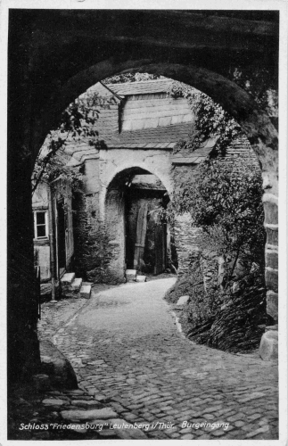 Leutenberg Thüringen Friedensburg o 1940