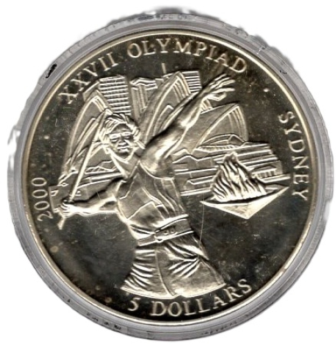 Liberia 5 Dollars 2000 XXVII Olympic Summer Games Sydney