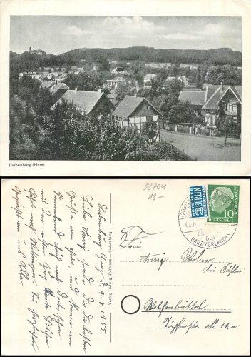 Liebenburg Harz o 2.8.1955