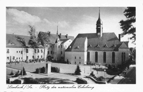 Limbach-Oberfrohna Platz der nationalen Erhebung * um 1940