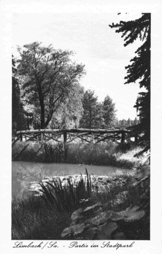 Limbach-Oberfrohna Stadtpark * um 1940
