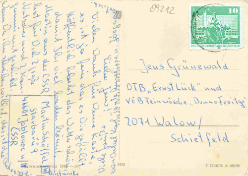 Limbach-Oberfrohna Mehrbildkarte o 1958