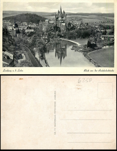 Limburg Lahn from the motorway bridge * approx. 1940