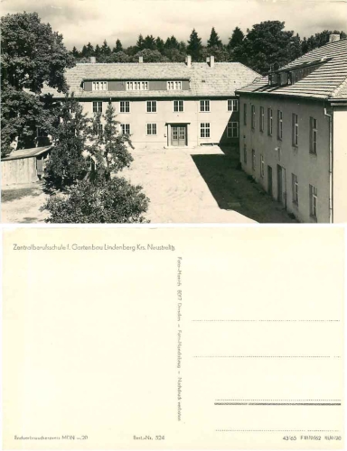 17235 Lindenberg Central Vocational School for Horticulture *1962 Hanich0524