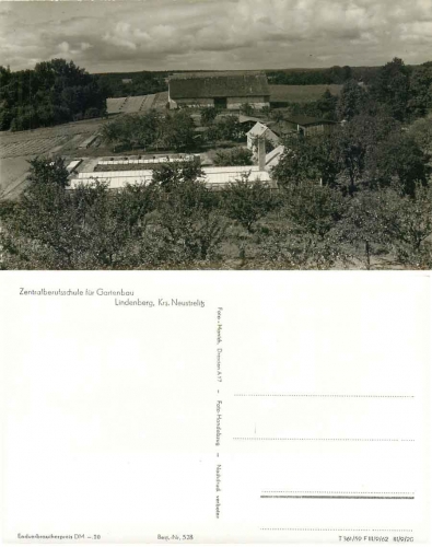 17235 Lindenberg Central Vocational School for Horticulture *1962 Hanich0528