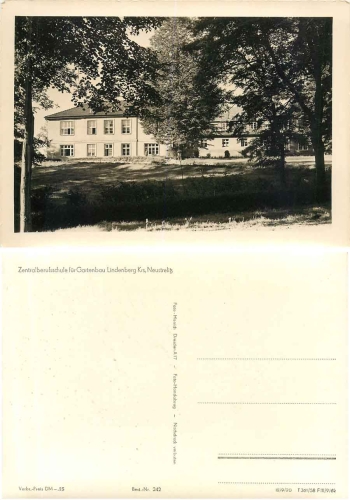 17235 Lindenberg Horticulture Vocational School * 1962 Hanich0242