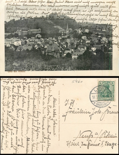 Linz am Rhein o 18.3.1913