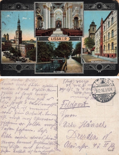 Lissa Posen Leszno o 1916