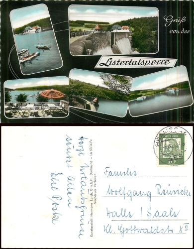 57439 Attendorn Listertalsperre o ca. 1960
