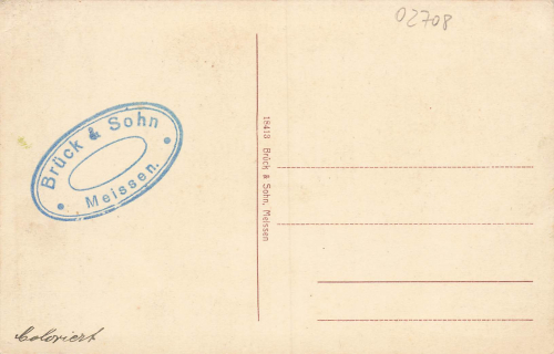 02708 Loebau Sachsen Poststrasse * um 1910