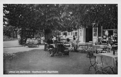 01665 Loebsal Gasthaus Jagerheim * um 1940