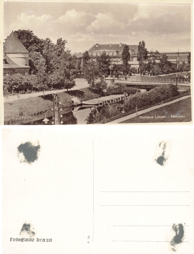 Lotzen Kurhaus Masuren * um 1930