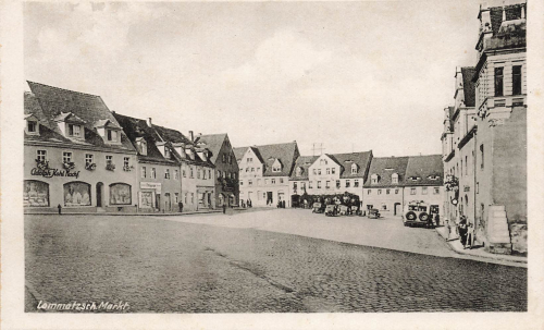 01623 Lommatzsch Markt * um 1940