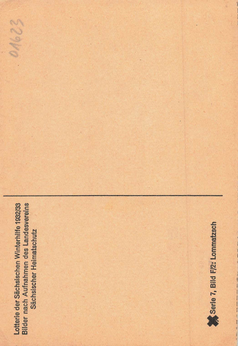 01623 Lommatzsch Sächsische Winterhilfe 1932