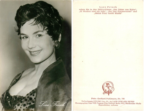 Lore Frisch, Progress Nr. 749