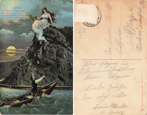 Loreley Rhein o um 1920