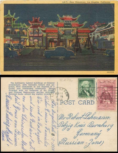 Los Angeles New Chinatown o 11.03.1958