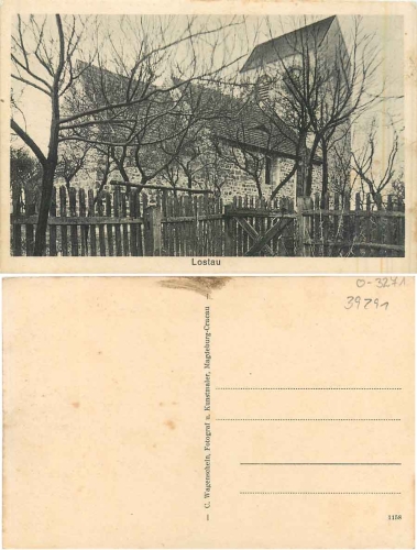 39291 Lostau Kirche * ca. 1920