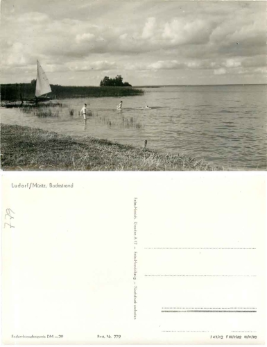 17207 Ludorf Badestrand *1962 Hanich0779