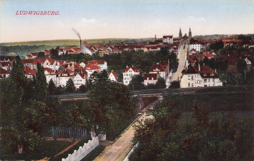 71640 Ludwigsburg railway underpass * 1920