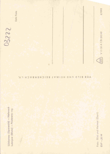 03222 Lübbenau Spreewald Hafeneck * 1969