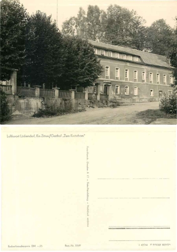 02797 Luckendorf Zittauer Gebirge Gasthaus "zum Kretscham" *1964 Hanich1968