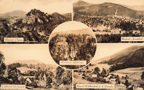 02797 Lueckendorf  Zittauer Gebirge Mehrbildkarte o 1964
