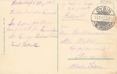 02797 Lueckendorf Zittauer Gebirge o 1917