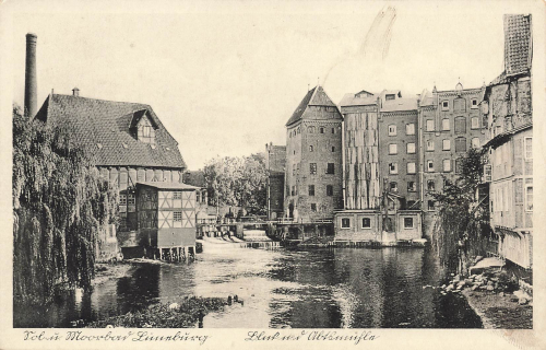 21335 Lueneburg Abtsmuehle Ansichtskarte * um 1930