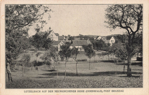 Lützelbach Odenwald o 04.06.1927