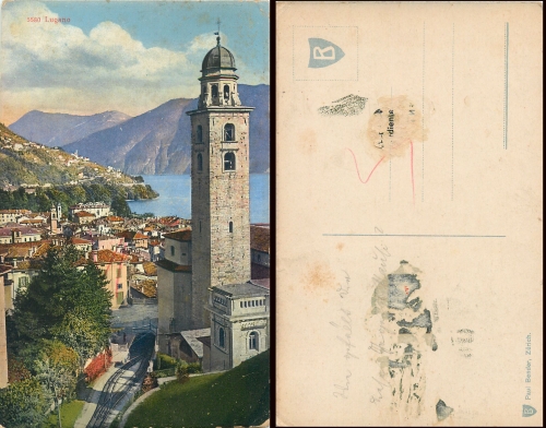 Lugano Totalansicht  * ca. 1920