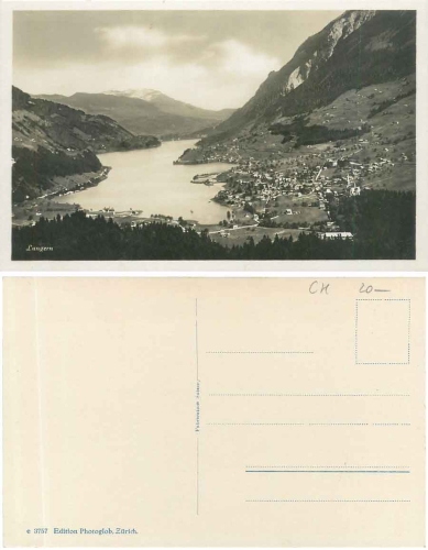 Lungern Schweiz * ca. 1930