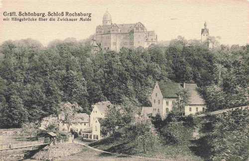 Lunzenau Schloss Rochsburg * um 1910