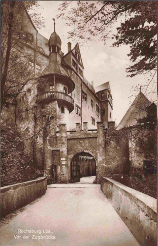 Lunzenau Schloss Rochsburg * um 1930