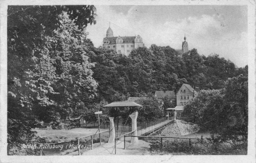 Lunzenau Schloss Rochsburg o 1948