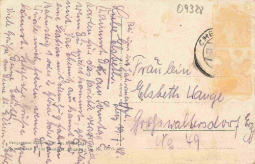 Lunzenau Schloss Rochsburg o 1948