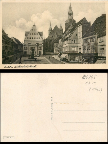 Eisleben-Lutherstadt Markt  *1940